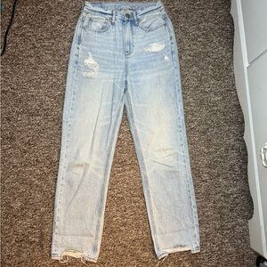 American Eagle Outfitters Blue Straight Leg Jeans